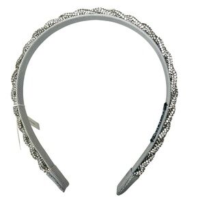 J.Crew Skinny Braided Crystal Headband
